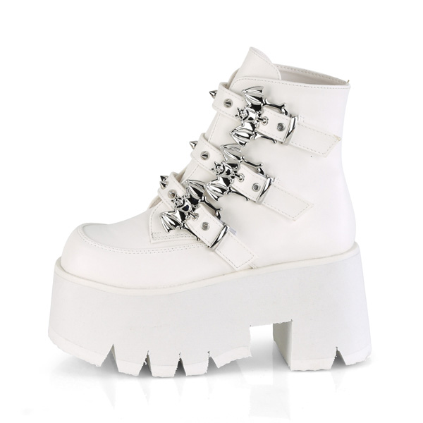 white demonia shoes