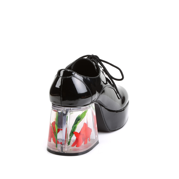 pimp shoes with fish in heel