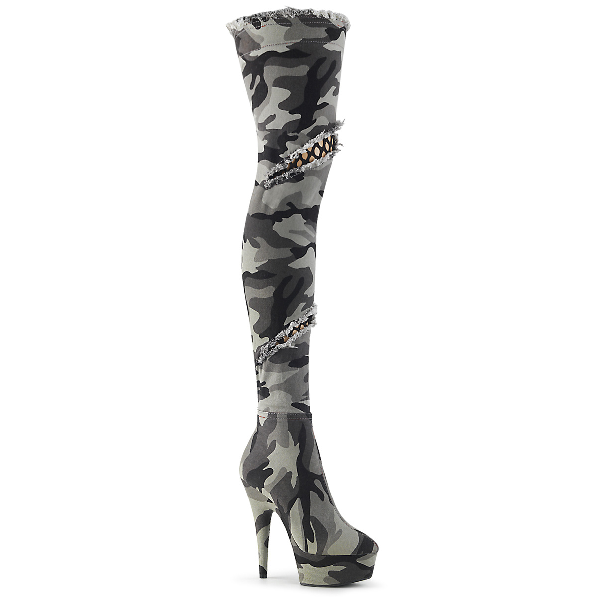 Pleaser Shoes And Boots Platforms Exotic Dancing Thigh High Boots