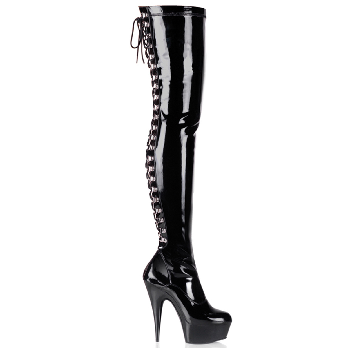 Pleaser SHOES & BOOTS : Platform Shoes : Thigh High Boots