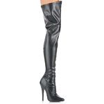 Pleaser SHOES & BOOTS : Single Sole Boots : Thigh High