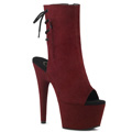 ADORE-1018FS Fetisch Glitter & paljetter Peep-toe Stövlett Vegan