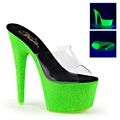 ADORE-701UVG Fetisch Sandal UV-reaktiva