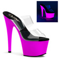 ADORE-702UV Fetisch Sandal UV-reaktiva