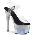 ADORE-708-2HGM Fetisch Glitter & paljetter Sandalett Vegan