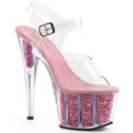 ADORE-708G Fetisch Glitter & paljetter Sandalett Vegan