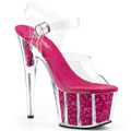 ADORE-708G Fetisch Glitter & paljetter Sandalett Vegan