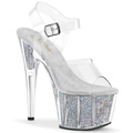 ADORE-708G Fetisch Glitter & paljetter Sandalett Vegan