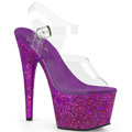ADORE-708LG Fetisch Glitter & paljetter Sandalett Vegan