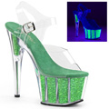 ADORE-708UVG Fetisch Sandalett UV-reaktiva Vegan