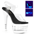 ADORE-708UVLN Fetisch Sandalett UV-reaktiva Vegan