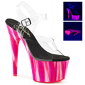 ADORE-708UVP Fetisch Sandalett UV-reaktiva