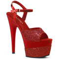 ADORE-709-2G Fetisch Glitter & paljetter Sandalett Vegan