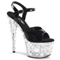 ADORE-709MR Fetisch Glitter & paljetter Sandalett