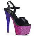 ADORE-709OMBRE Fetisch Glitter & paljetter Sandalett Vegan