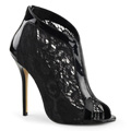 AMUSE-48 Gothic Peep-toe Pirates & Gypsies Skolett Stilettklack Vegan
