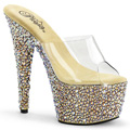 BEJEWELED-701MS Fetisch Glitter & paljetter Peep-toe Sandal
