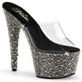BEJEWELED-701MS Fetisch Glitter & paljetter Peep-toe Sandal