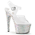 BEJEWELED-708DS Fetisch Glitter & paljetter Sandalett