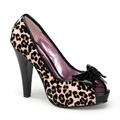 BETTIE-12 Djurmönster Peep-toe Pumps Trender våren 2017 Vegan