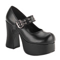 CHARADE-05 Bred klack Mary Jane Vegan