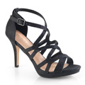 DAPHNE-42 Glitter & paljetter Sandalett Vegan