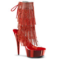 DELIGHT-1017RSF Fransar Glitter & paljetter Peep-toe Stövlett Trender hösten 2016