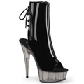 DELIGHT-1018T Peep-toe Stövlett Vegan