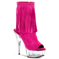 DELIGHT-1019 Fransar Peep-toe Stövlett Trender hösten 2016