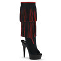 DELIGHT-2059TT Knähöga stövlar Peep-toe
