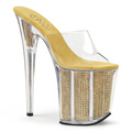 FLAMINGO-801SRS Fetisch Glitter & paljetter Sandal
