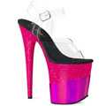 FLAMINGO-808-2HGM Fetisch Glitter & paljetter Sandalett Vegan