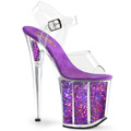 FLAMINGO-808GF Fetisch Glitter & paljetter Sandalett Vegan