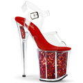 FLAMINGO-808GF Fetisch Glitter & paljetter Sandalett Vegan