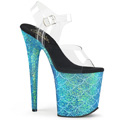 FLAMINGO-808MSLG Fetisch Glitter & paljetter Sandalett Vegan
