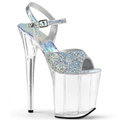 FLAMINGO-809RS Fetisch Glitter & paljetter Sandalett Vegan