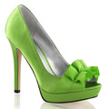 LUMINA-42 Peep-toe Pumps Vegan