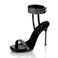 MONROE-36 Ankelrem Glitter & paljetter Sandalett
