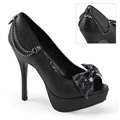 PIXIE-16 Halloween Kedjor Peep-toe Pumps Vegan