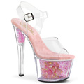 SKY-308CF Fetisch Glitter & paljetter Sandalett Vegan