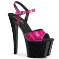 SKY-309HG Fetisch Glitter & paljetter Peep-toe Sandalett Vegan