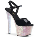 SKY-309LG Fetisch Glitter & paljetter Sandalett Vegan