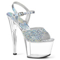 SKY-309RS Fetisch Glitter & paljetter Sandalett Vegan