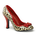 SMITTEN-01 Djurmönster Pumps Retro & vintage Vegan