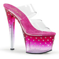 STARDUST-702T Fetisch Glitter & paljetter Sandal Vegan