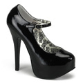 TEEZE-07 Burlesk Gothic Mary Jane Vegan