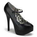 TEEZE-07 Burlesk Gothic Mary Jane Vegan