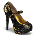 TEEZE-07SQ Burlesk Glitter & paljetter Mary Jane Trender hösten 2016 Vegan