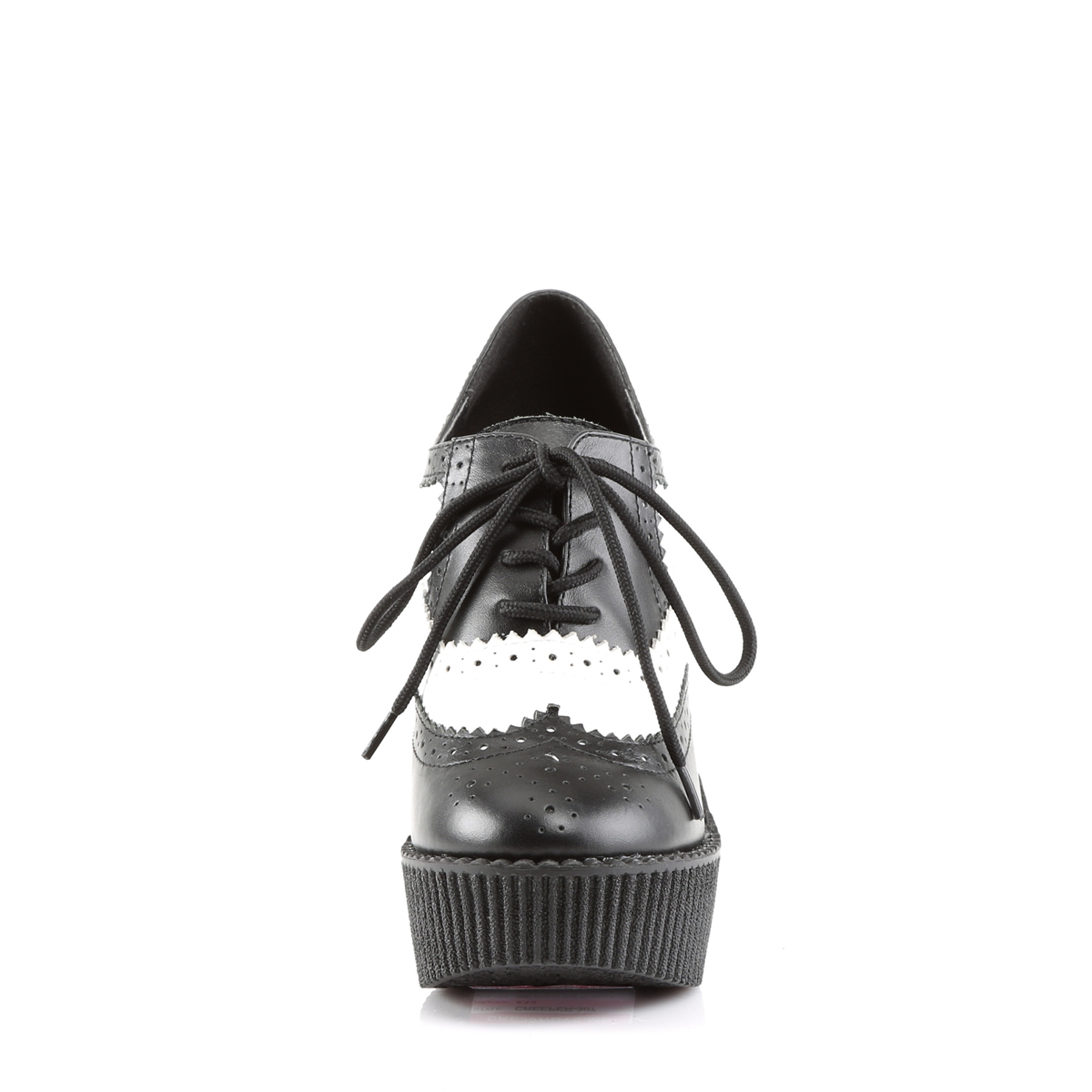 Blk Vegan 307 Creeper Demonia Suede mesh qtE6fFx