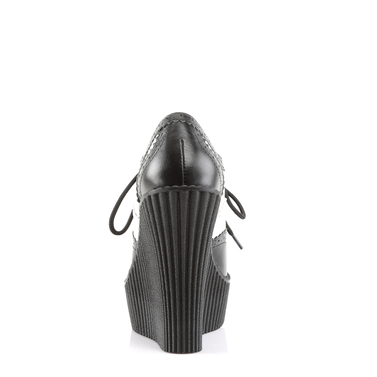 Blk Vegan 307 Creeper Demonia Suede mesh qtE6fFx